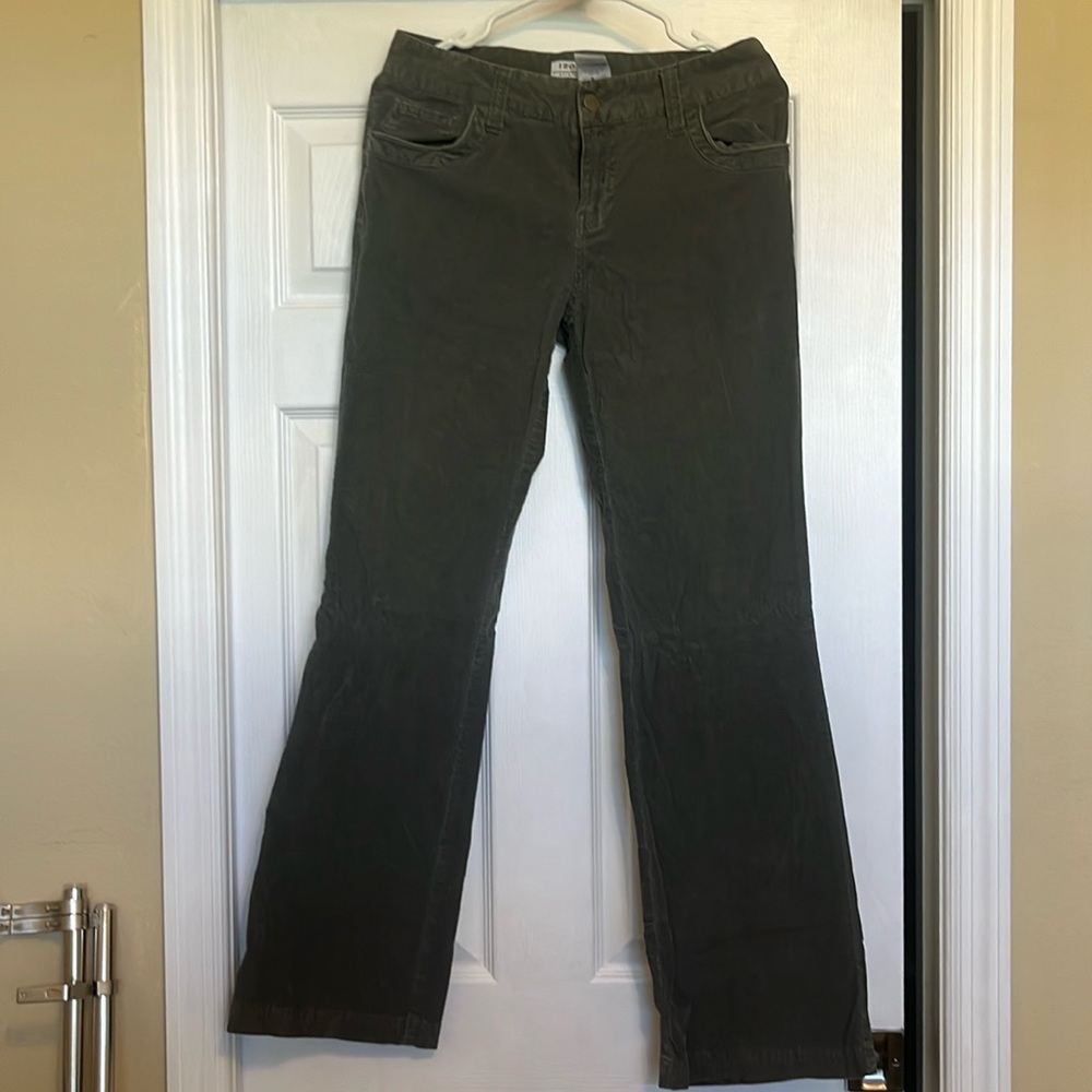 Olive color corduroy pants